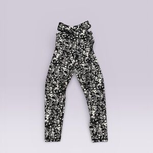 American Eagle Offline Floral Caged Waist Leggings